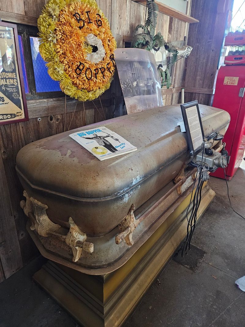 A Rock and Roll Legend's Casket Is Really Here A Rock and Roll Legend's Casket Is Really Here