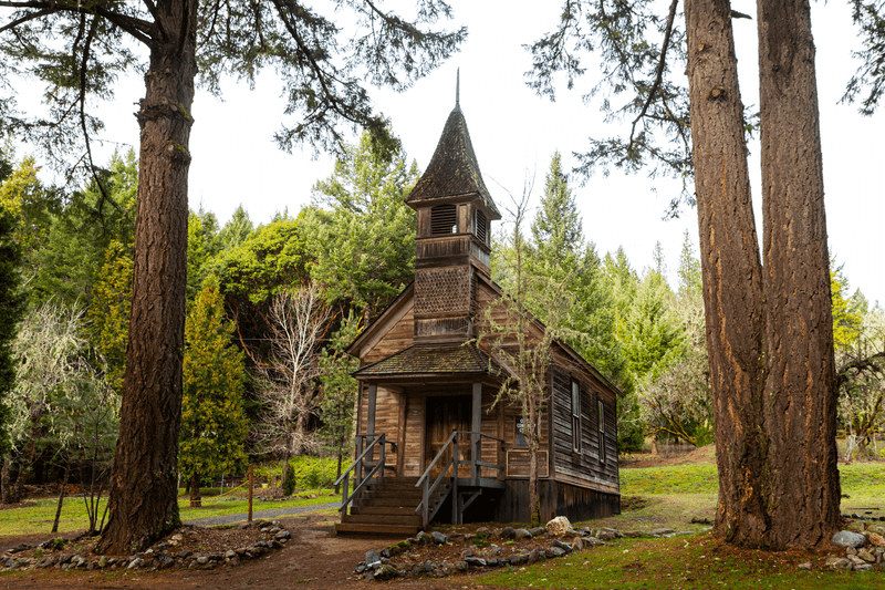 A Small Ghost Town Near Wolf Creek A Small Ghost Town Near Wolf Creek