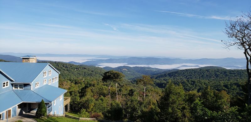 A Town Perched in the Blue Ridge