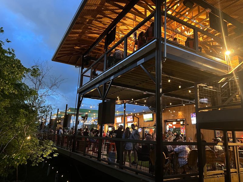 A Treehouse Bar for Grown-Ups