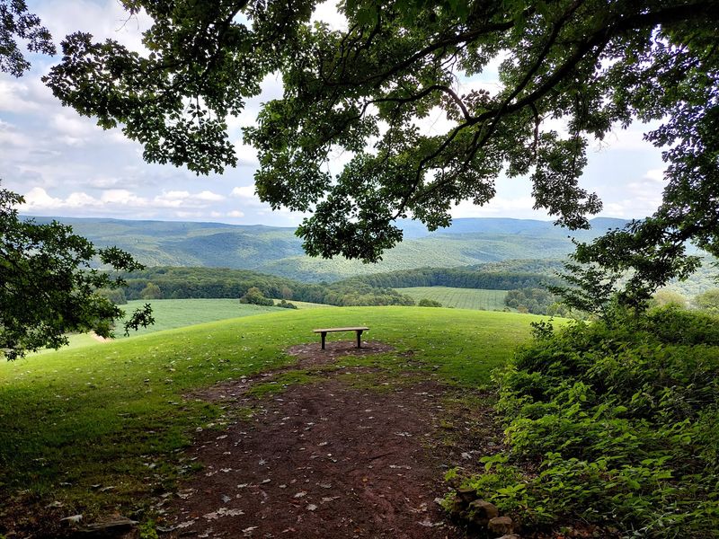 A Valley View Worth Lingering Over A Valley View Worth Lingering Over