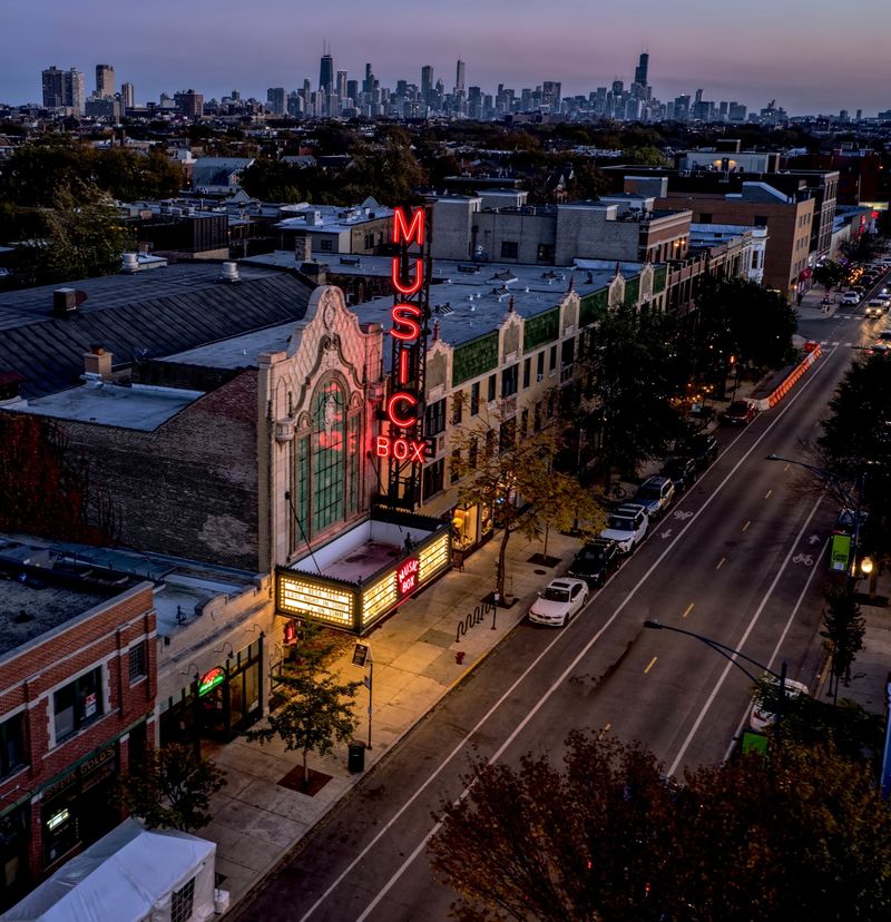 An Illinois Movie Palace With a Sky Overhead An Illinois Movie Palace With a Sky Overhead