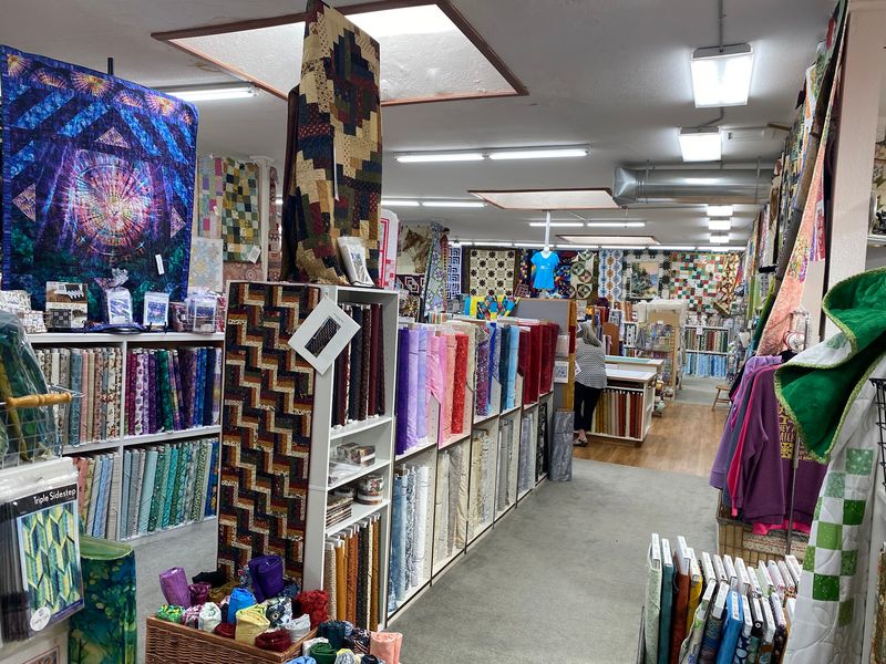 Aisles Upon Aisles of Fabric Aisles Upon Aisles of Fabric