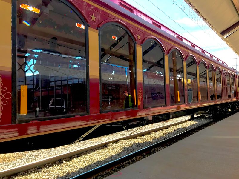 All Aboard A Train Where The Elves Run The Show