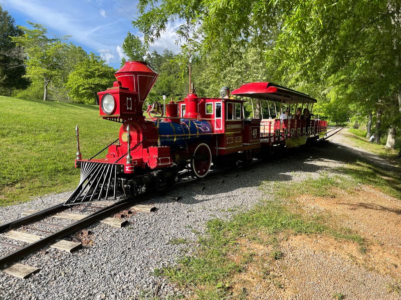 All Aboard The Little Train That Hugs The Shoreline All Aboard The Little Train That Hugs The Shoreline