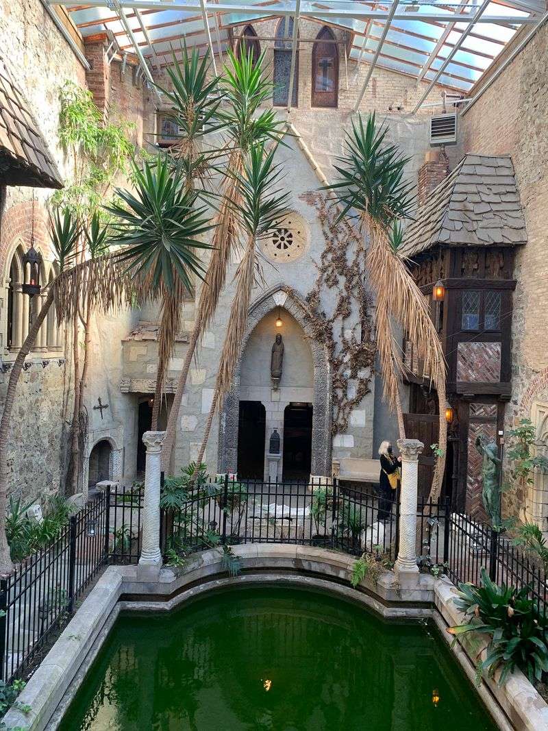 An Indoor Courtyard With a Village Twist