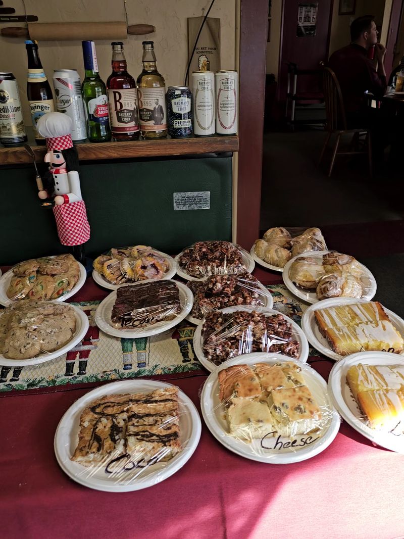 Anita's Pastry Table, Bake Sale Style