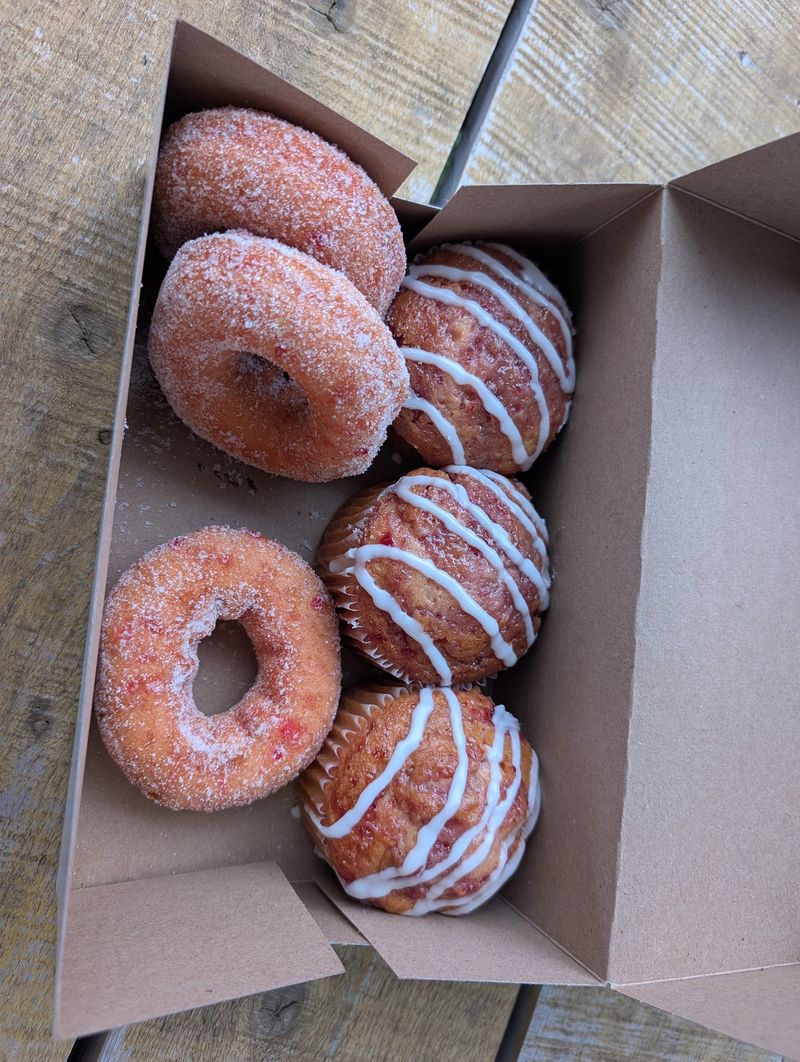 Apple Cider Donuts - Goober Bub's Orchard and Bakery (Justin)