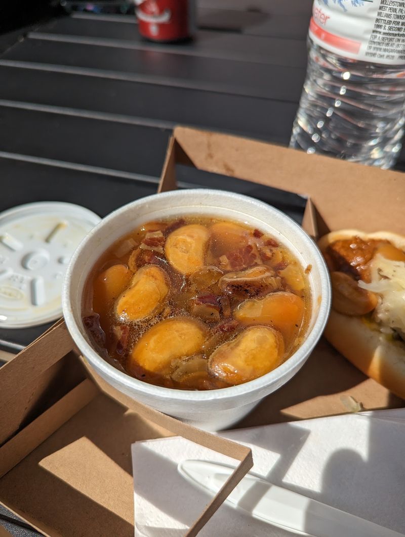 Beans and Drinks Round Out the Meal