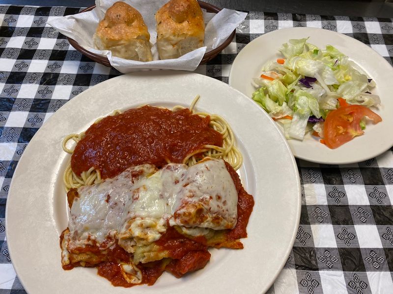 Beef Ravioli and the Pasta Sampler