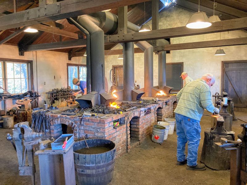 Blacksmith Shop Sparks