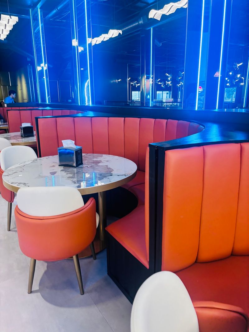 Booths, Bright Spaces, and a Vegas-Style Room
