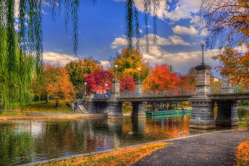 Boston Public Garden Boston Public Garden