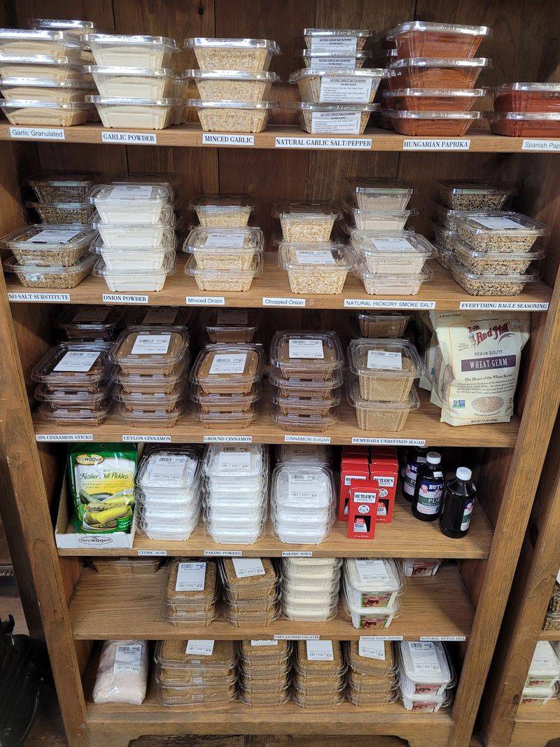 Bulk Bins, Spices, and Grains Bulk Bins, Spices, and Grains
