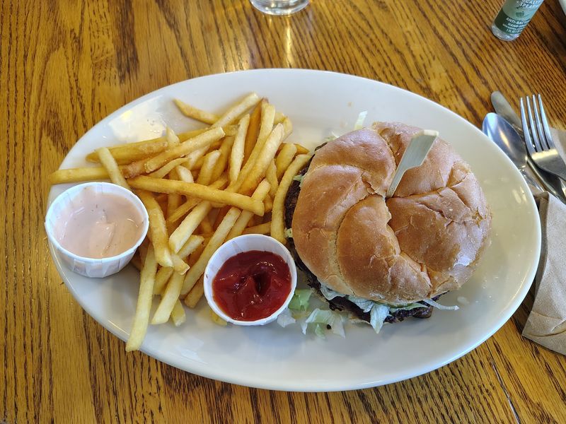 Burgers, Lunch Portions, and Local Beer Burgers, Lunch Portions, and Local Beer