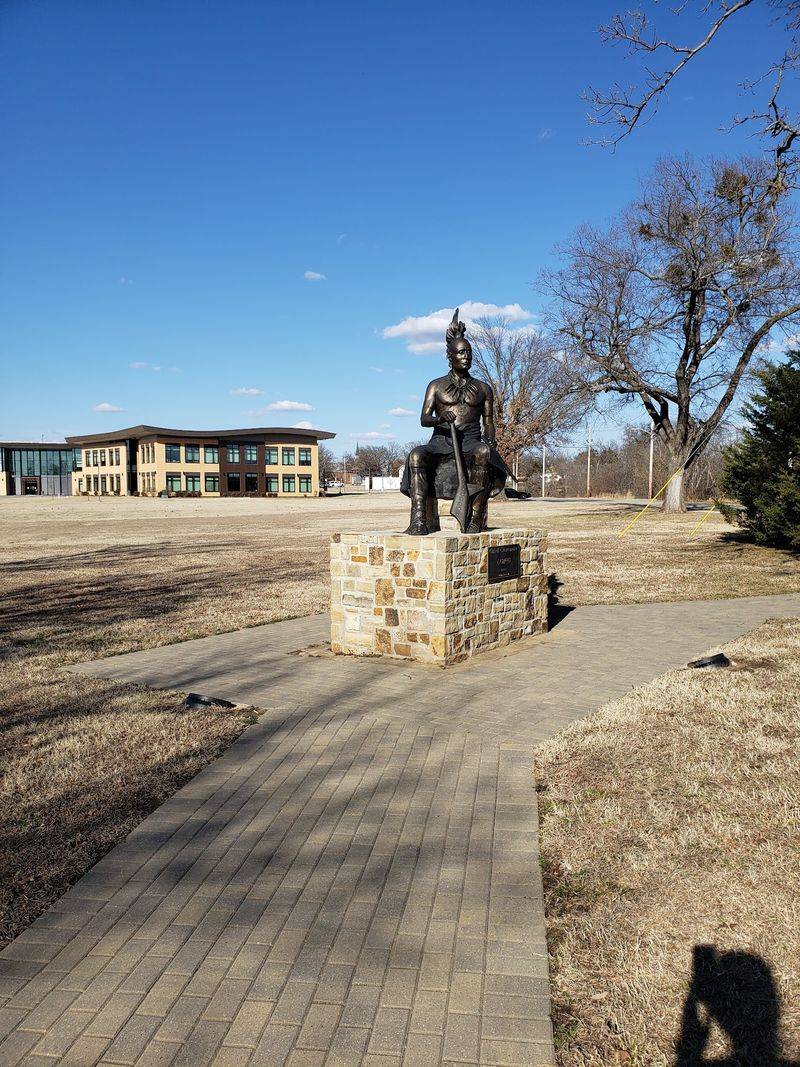 Busts of Influential Osage Leaders Busts of Influential Osage Leaders