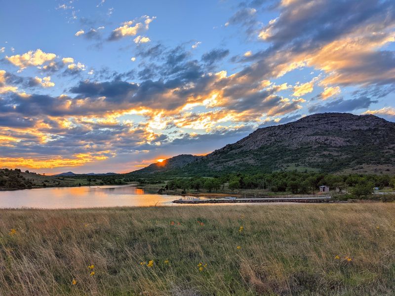 Camping Under Granite Hills