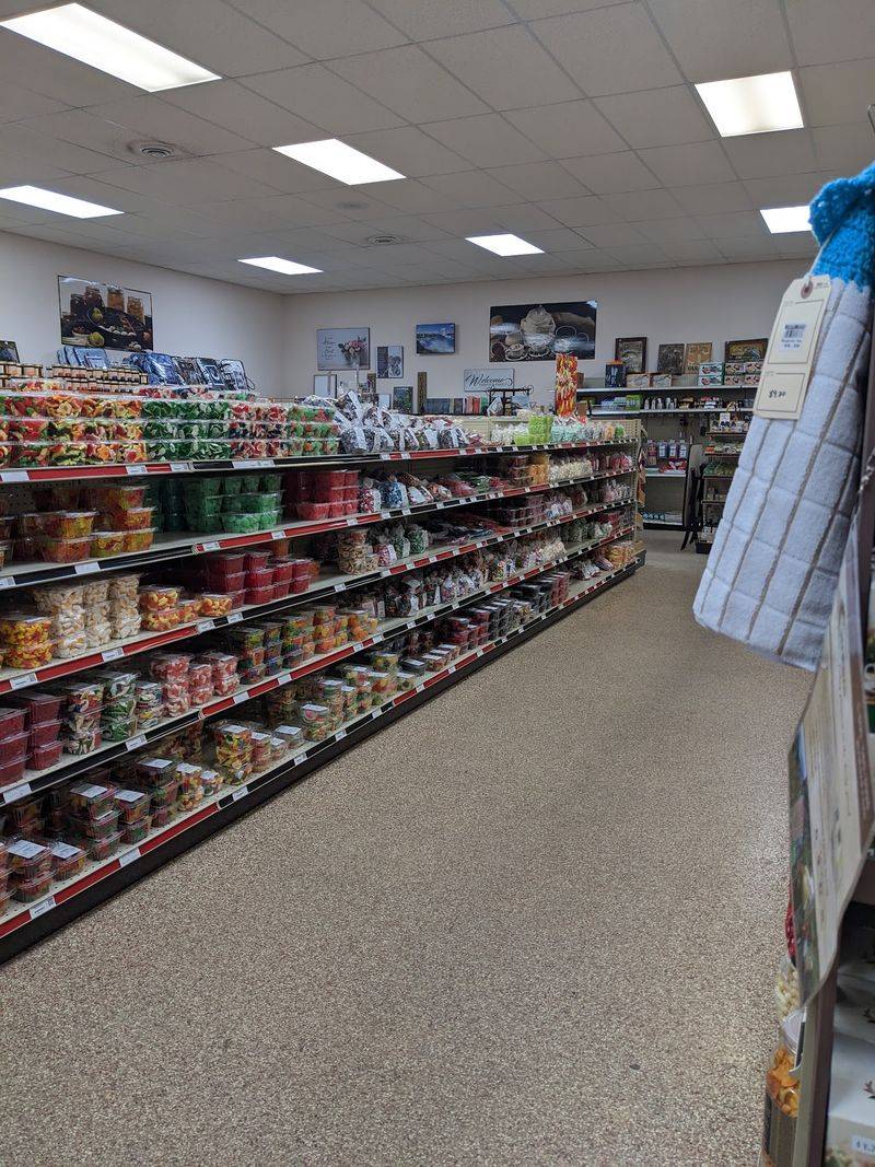 Candy Shelves and Old-Fashioned Treats