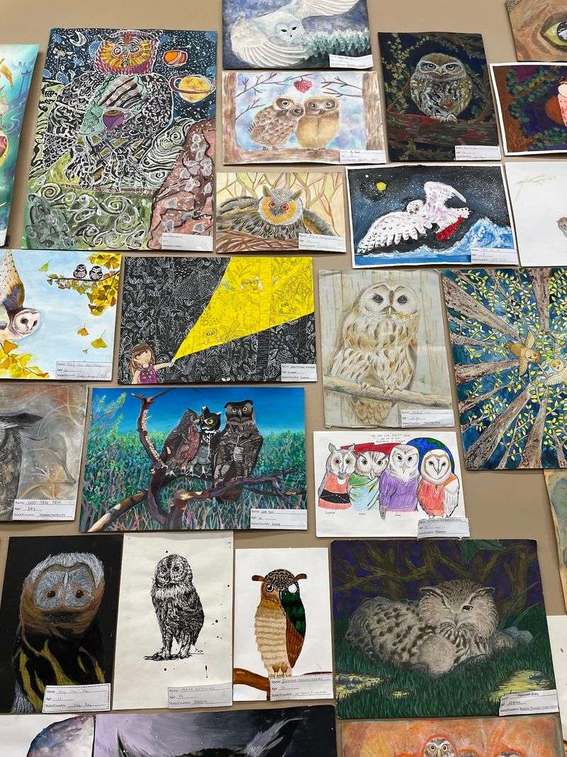 Children's Owl Art With International Reach Children's Owl Art With International Reach