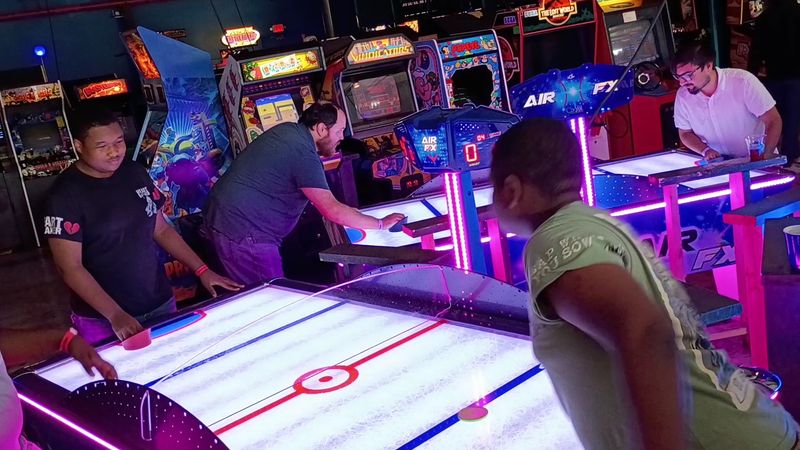 Classic Cabinets, Skeeball, and Air Hockey