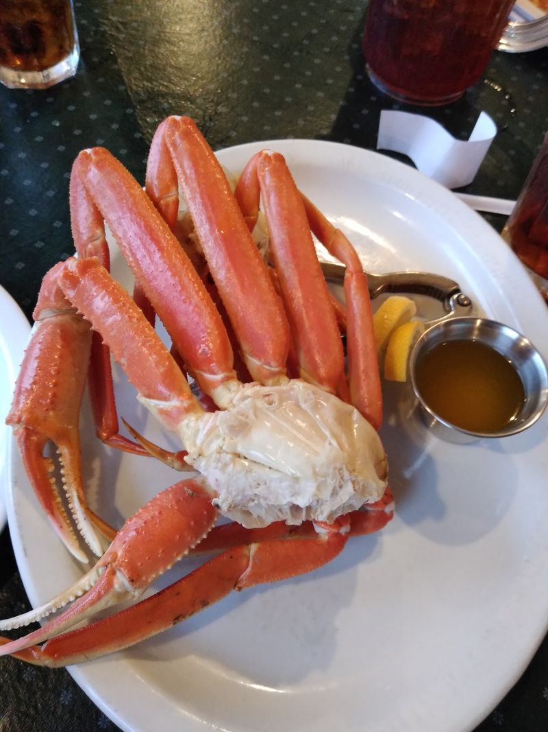Crab Legs, Shrimp, And The Extras Menu