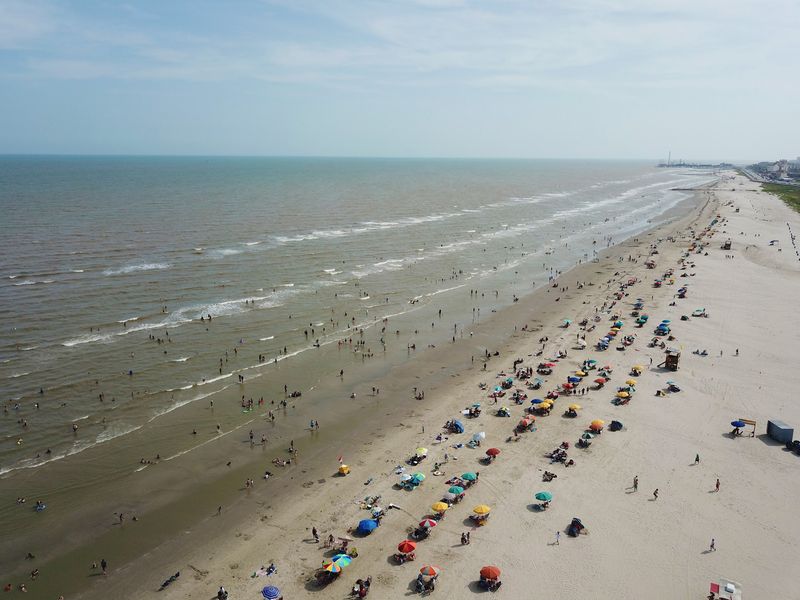 Crowded Beaches In Peak Season