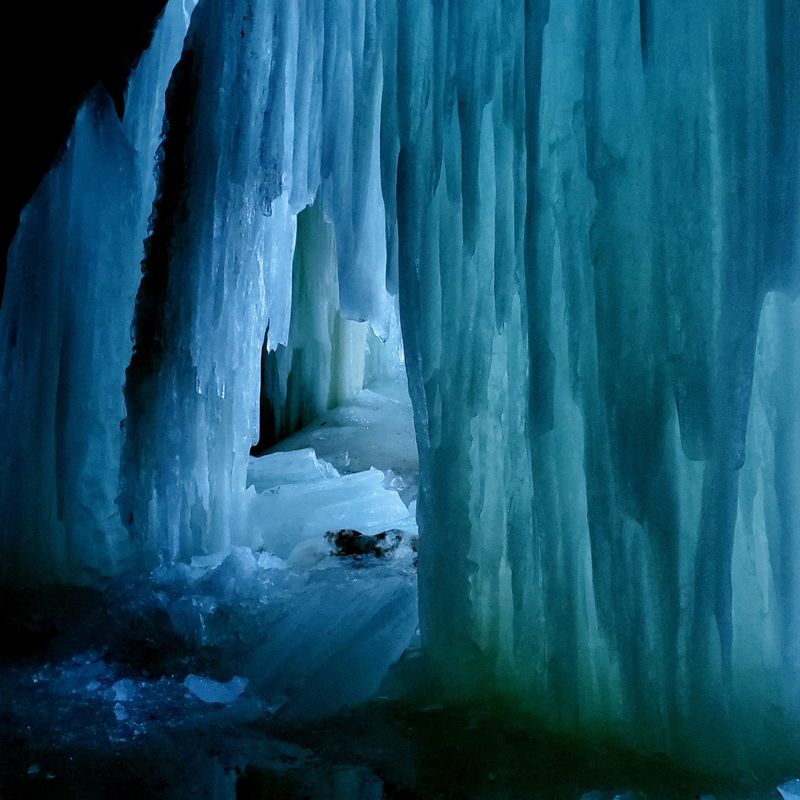 Eben Ice Caves Near Eben Junction Eben Ice Caves Near Eben Junction