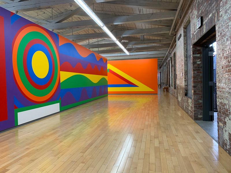 Follow the Color Through Sol LeWitt’s Wall Drawings