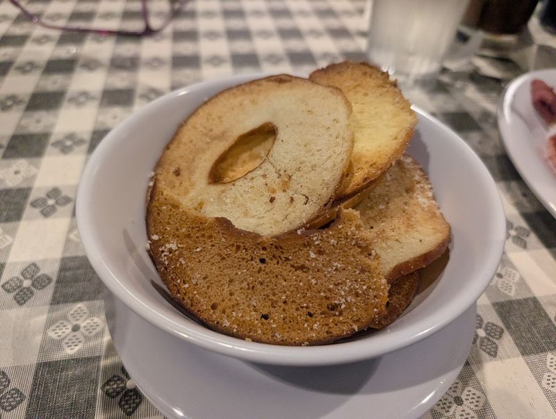 Free Bagel Chips Might Steal The Show Before Lunch Arrives