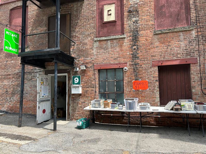 Free Bins by the Front Door