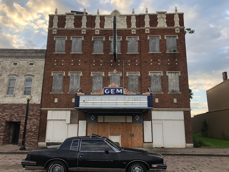 Commercial Avenue's Quiet Brick Storefronts