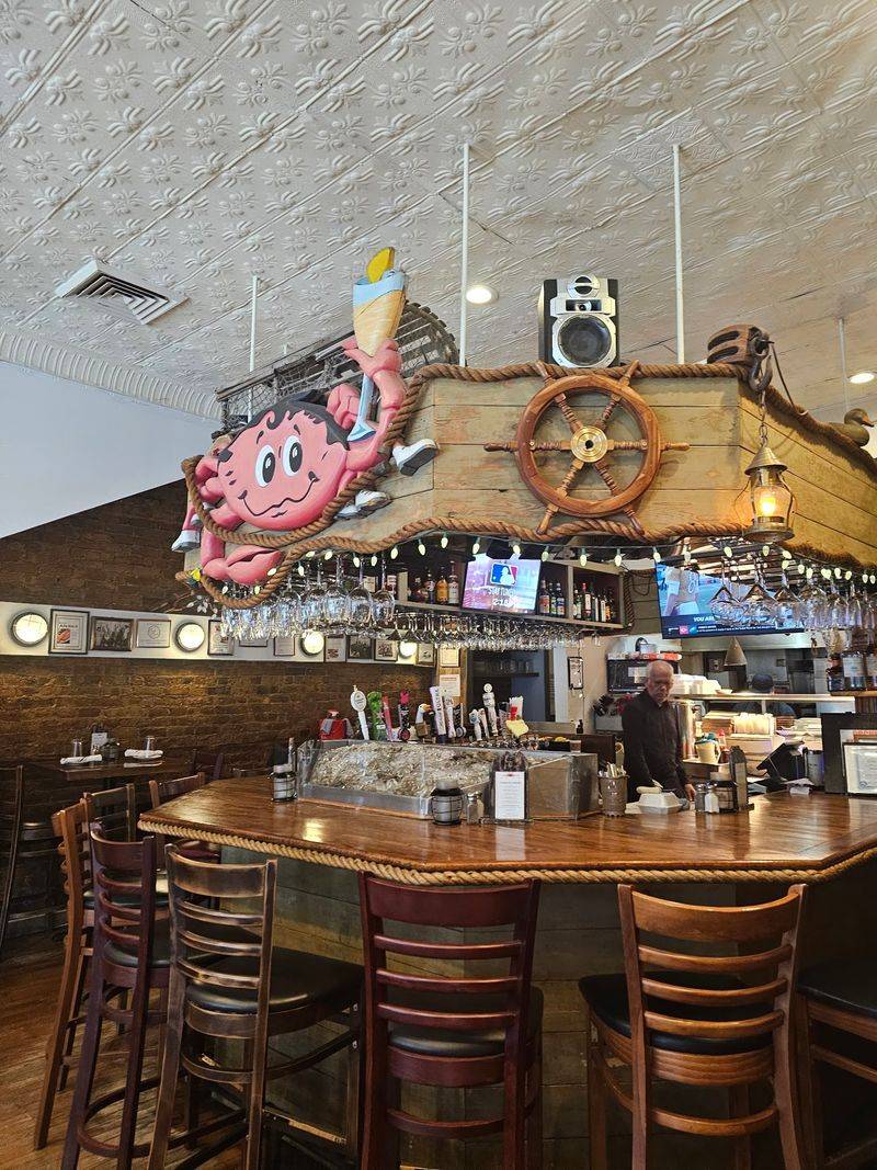 Game Day, Birthdays, And Crab All Fit Under One Nautical Roof