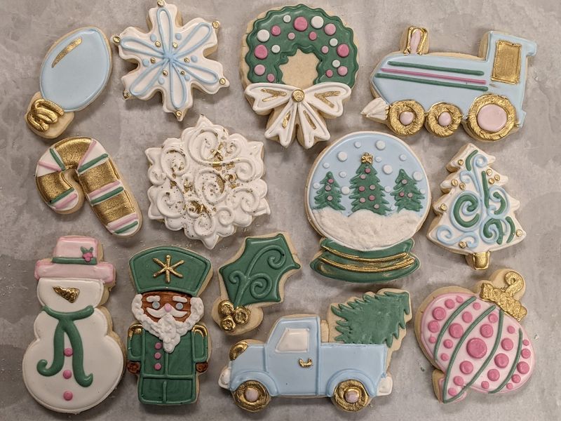 Hand-Decorated Cookies for Big Moments