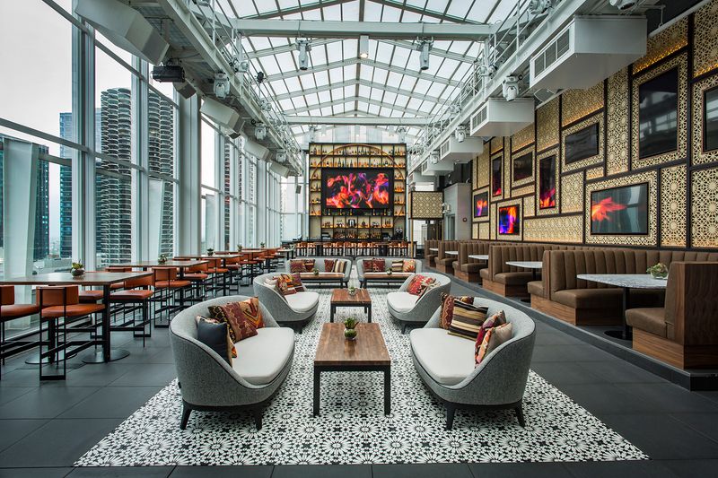 Windows, Lounge Seats, and a Weather-Ready Rooftop
