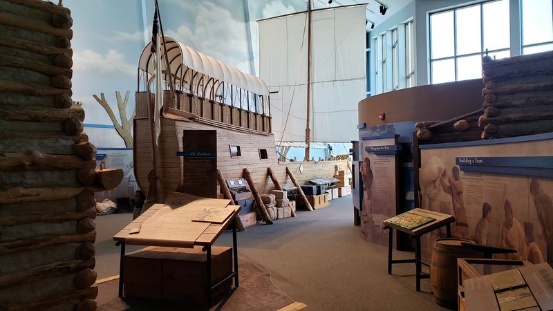 Hands-On Exhibits That Follow the Trail West
