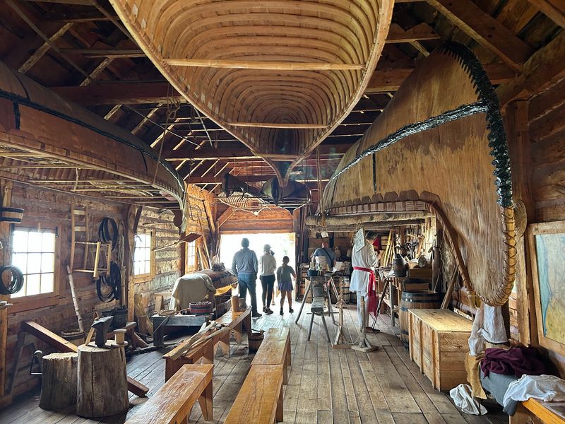 Inside the Rebuilt Trading Post Inside the Rebuilt Trading Post