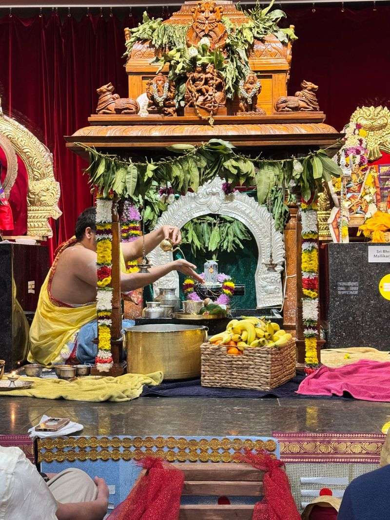 Inside the Sanctum of Lord Balaji Inside the Sanctum of Lord Balaji