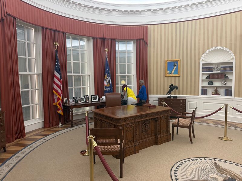 Interactive Exhibits and an Oval Office Photo Stop