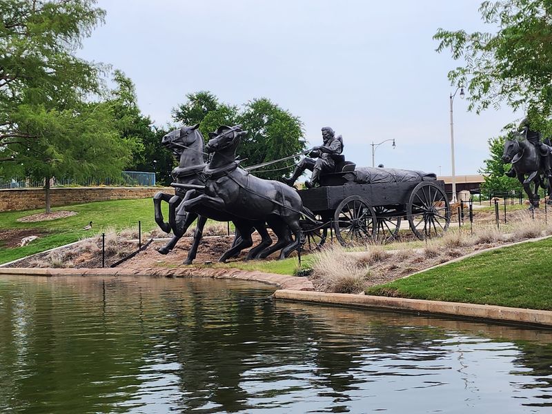 Iron Sculptures and Riverbank Art Iron Sculptures and Riverbank Art
