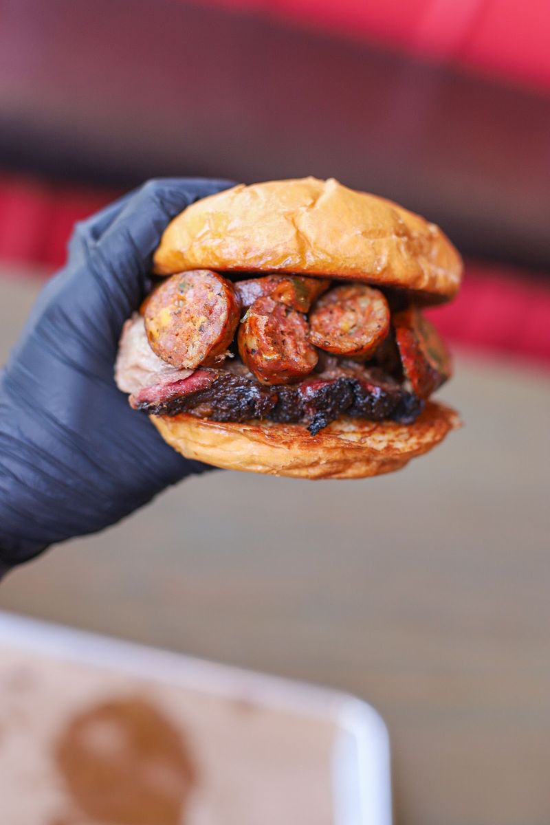 Jalapeno Cheddar and German Sausage