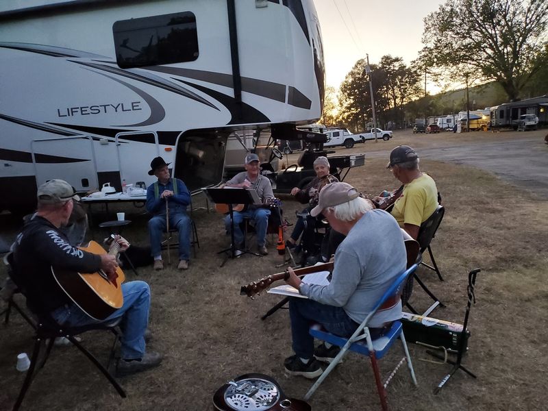 Jam Sessions Around The Campsites Jam Sessions Around The Campsites