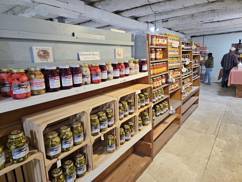 Jams, Pickles and the Pantry Shelves