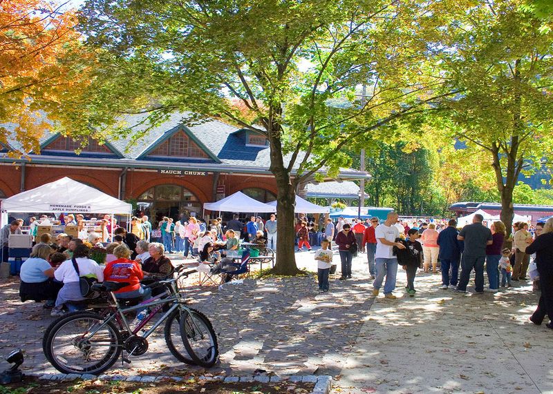 Jim Thorpe Fall Foliage Festival, Jim Thorpe: Mountain Views Meet Main Street Jim Thorpe Fall Foliage Festival, Jim Thorpe: Mountain Views Meet Main Street