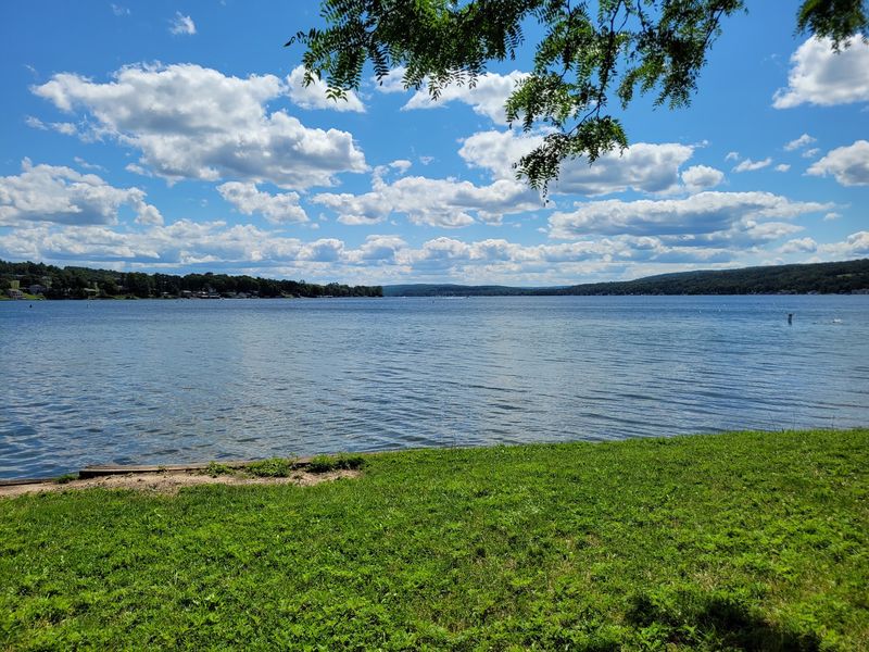 Keuka Lake as the Backdrop