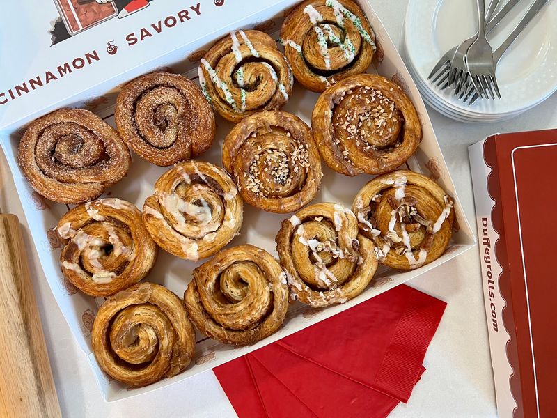A Flaky Spiral That Breaks the Cinnamon Roll Rules