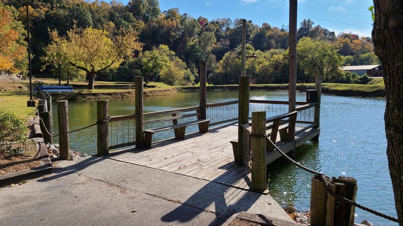 Two Peaceful Ponds Add To The Restaurant’s Country Charm Two Peaceful Ponds Add To The Restaurant’s Country Charm