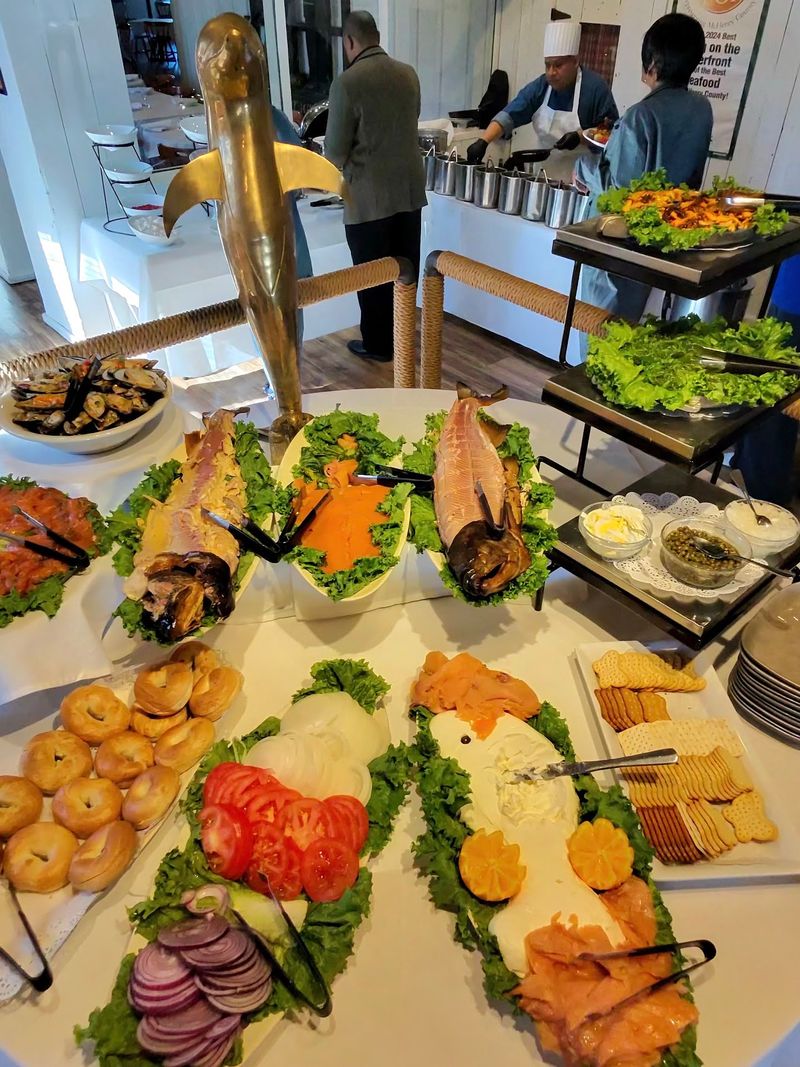 Save Room For The Smoked Fish Station Save Room For The Smoked Fish Station