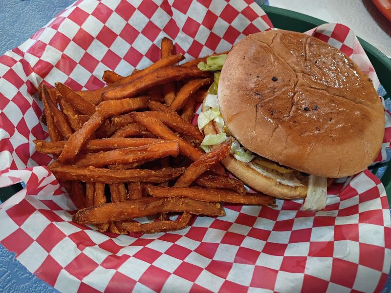 Lamb Sliders and Sweet Potato Fries