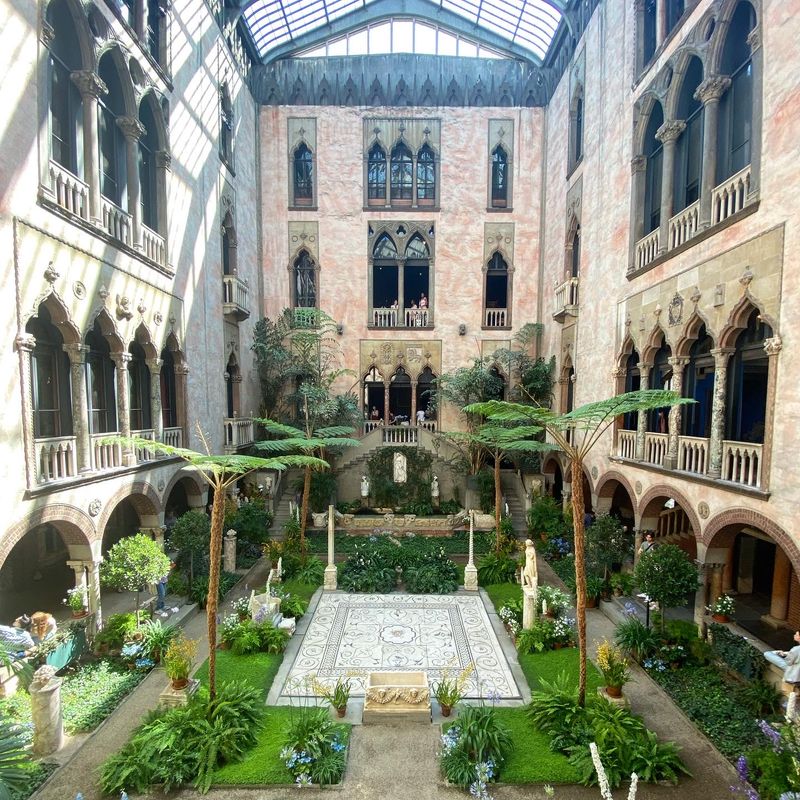 Let the Courtyard Set the Pace at Isabella Stewart Gardner Museum, Boston