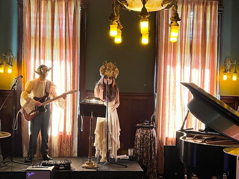 Live Music, Magic, And Puppets Keep The Night Buzzing